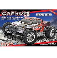 FTX Carnage 2.0 brushed monster truck RTR - Rood - thumbnail