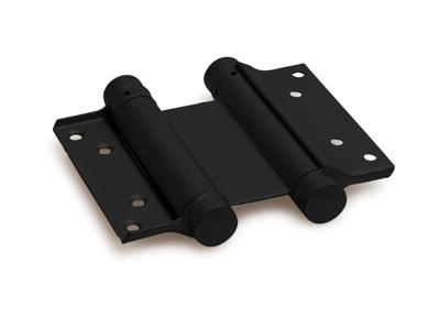 DX Bommer scharnier dubbelwerkend 29/75 mm deurdikte 18-25 mm - zwart