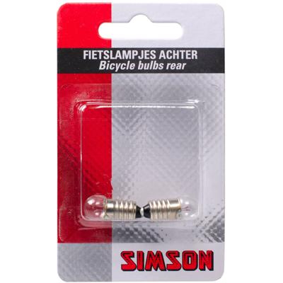 Simson fietslampjes achter
