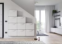 Schoenenrek Terry Harmony Box Wit Polypropyleen (51 x 19 x 39 cm) - thumbnail