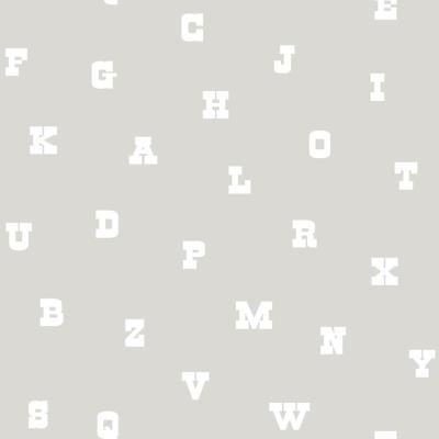 Dutch FC Joy- letters grijs/wit - 72103