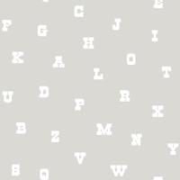 Dutch FC Joy- letters grijs/wit - 72103 - thumbnail