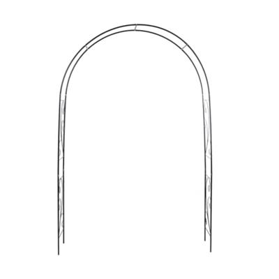 Metalen rozenboog 'Krul' H 217,5 x 152 x 37 cm
