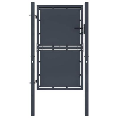 Tuinpoort staal 100x200 cm antraciet