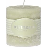 Riverdale Geurkaars Pillar pistache 7,5x7,5cm - thumbnail