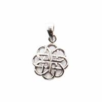 Hanger Zilver Flower of Life (12 x 20 mm) - thumbnail