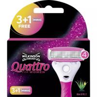Wilkinson Wilkinson Sword Quattro For Women Scheermesjes - 4 Stuks - thumbnail