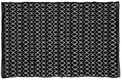 Sealskin Badmat Boho 60x90 cm Polyester / Katoen Zwart