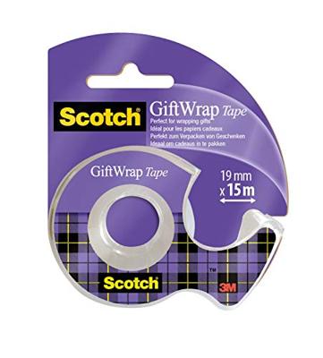 Scotch Gift Wrap tape ft 19 mm x 15 m, op blister