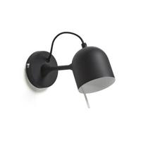 Kave Home Wandlamp 'Lucilla', kleur Zwart - thumbnail