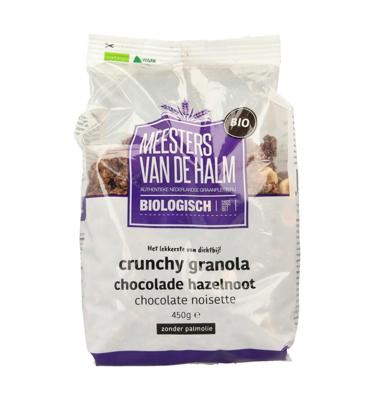 Granola choco/hazelnoot bio 450 Gram
