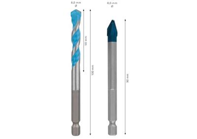 Bosch Accessories 2608902367 Keramiekboor 8.0 mm, 8.0 mm 1 stuk(s) Bosch Accessories 2608902367 Keramiekboor 8.0 mm, 8.0 mm 1 stuk(s)