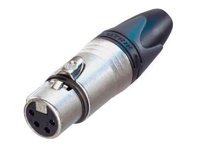Neutrik NC4FXX Female XLR kabeldeel 4p