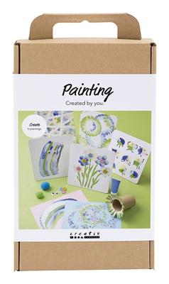 Creativ Company Hobbyset schilderen, diverse kleuren, 1 doos