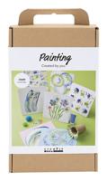Creativ Company Hobbyset schilderen, diverse kleuren, 1 doos - thumbnail