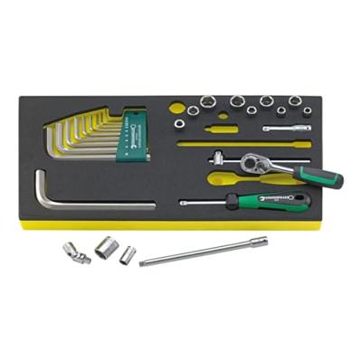 Stahlwille TCS 1/4 ZOLL + 10760 CV QR 96830364 Gereedschapsset