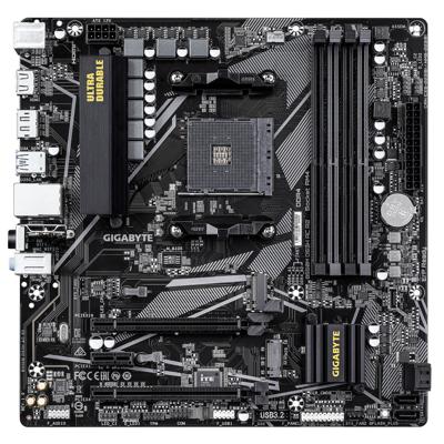 Gigabyte B550M DS3H AC R2 Moederbord Socket AMD AM4 Vormfactor Micro-ATX Moederbord chipset AMD® B550