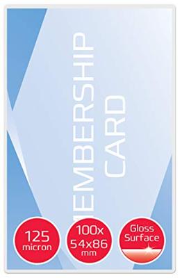 GBC lamineerfolie 86 x 54 mm, Creditcard 100 stuk(s)