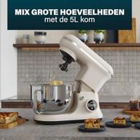 Princess Foodprocessor 1200 W Crème-wit, RVS - thumbnail