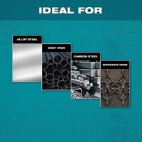 Makita Accessoires E-00393 | Afbraamschijf | X-LOCK | 125x6,0x22,23mm | staal - E-00393 - thumbnail