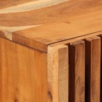 Hoge kast 60x34x100 cm massief acaciahout - thumbnail