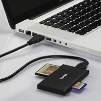 Hama Multi Cardreader Slim - USB3.0 - Zwart - thumbnail