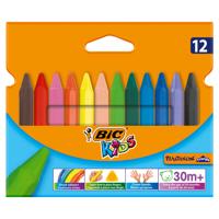 BIC kids plastidecor triangle kleurkrijt, 12st. - thumbnail