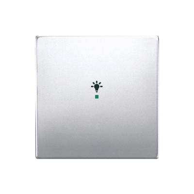 Busch-Jaeger 2CKA006220A0413 Afdekking 1-voudig free@home RVS 1 stuk(s)