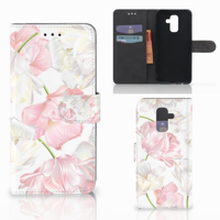 Samsung Galaxy A6 Plus 2018 Hoesje Lovely Flowers - thumbnail