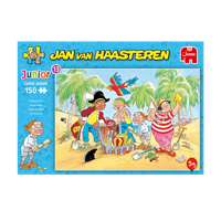 Puzzel Jan van Haasteren Junior 13 Treasure Hunt 150 stukjes - thumbnail