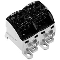 Weidmüller 2725390000 Verdeelblok Schroeven Zwart 1 stuk(s) - thumbnail
