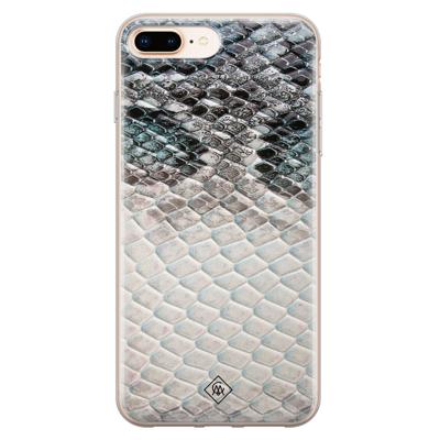iPhone 8 Plus/7 Plus siliconen hoesje - Oh my snake