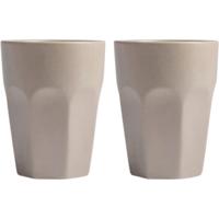 Gusta Mokkenset 2 Stuks Grijs 9.5x7.5 - thumbnail