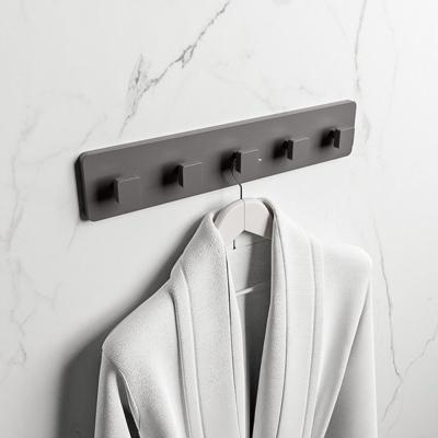 MONDIAZ EASY Handdoekhaakjes 45cm solid surface kleur DarkGrey