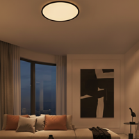 Lyora PlafonniereAoton zwart Ø 60cm - 9030512 - thumbnail