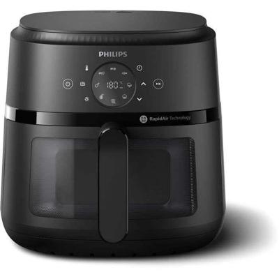 Olievrije friteuse - PHILIPS - AirFryer NA230/00 - Inhoud 6,2L - 13 kookprogramma's - 1700W