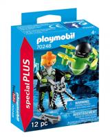Playmobil® Special plus 70248 agent met drone - thumbnail
