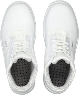 SIKA Beat Mid - S2- hoge veterschoen - 216 Wit | Wit | Maat 36 - 5703617156638