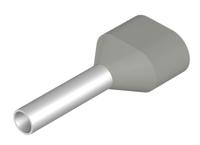 Weidmüller 9004740000 Dubbele adereindhulzen 2.5 mm² Deels geïsoleerd Blauw 250 stuk(s) - thumbnail