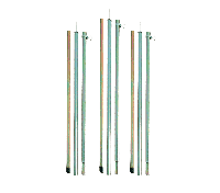 Campking Luifel Stokkenset Staal 22mm - thumbnail