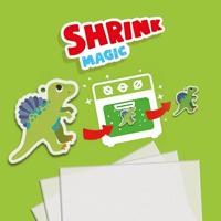 Ses krimpfolie - dino sleutelhangers - thumbnail
