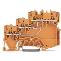 WAGO 2000-5372 Initiatorklem 3-etages 7 mm Push-In-klem Oranje 15 stuk(s) - thumbnail