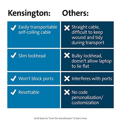 Kensington Laptopslot Cijferslot K60625WW