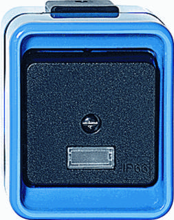 Merten 375975 Tuimelknop Compleet Blauw 1 stuk(s)