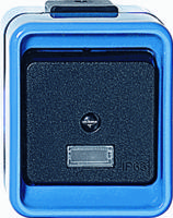 Merten 375975 Tuimelknop Compleet Blauw 1 stuk(s) - thumbnail