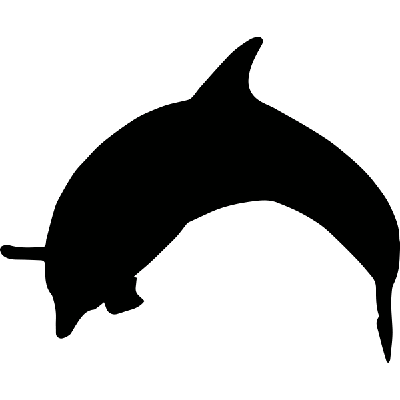 Dolfijn - Muursticker Dolfijn - Muursticker