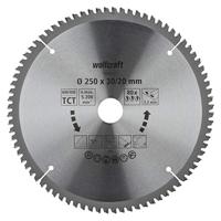 Wolfcraft Kap- en verstekzaagblad | HM | 80 Zähne | Ø250mm | 1 stuk - 6542000 - thumbnail