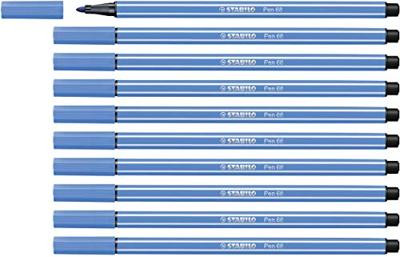 STABILO Pen 68 viltstift, donkerblauw - thumbnail
