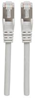 Intellinet 740982 RJ45 Netwerkkabel, patchkabel CAT 6A S/FTP 7.50 m Grijs Folie afscherming, Afscherming gevlochten, Afgeschermd, Halogeenvrij 1 stuk(s) - thumbnail