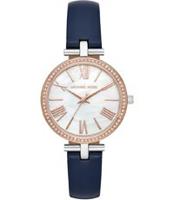 Horlogeband Michael Kors MK2833 Leder Blauw 12mm - thumbnail